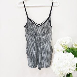 Beautful Chevron print romper